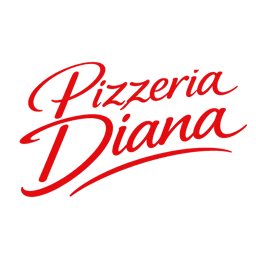 Pizzeria Diana logo.